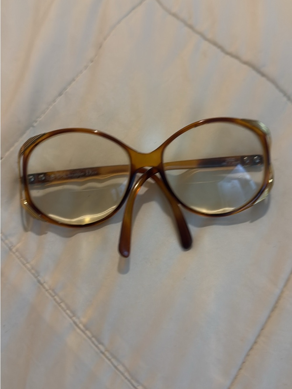 Dior Women's Brown Tortoiseshell Sunglasses